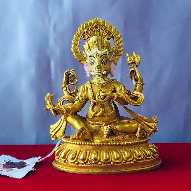 夢を叶える ガネーシャ像（ネパール製）