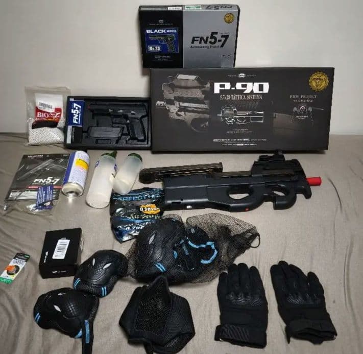 P90カスタム　店舗での弾速アップカスタム済　FN5-7