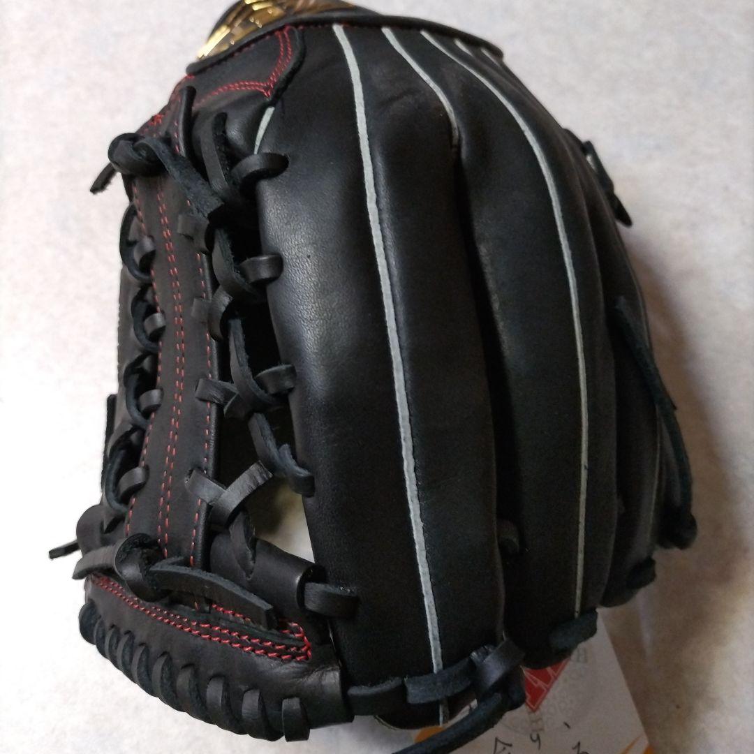 【2023年製】柔らかの人気アイテム　軟式用グローブ　ゼット　ブラック