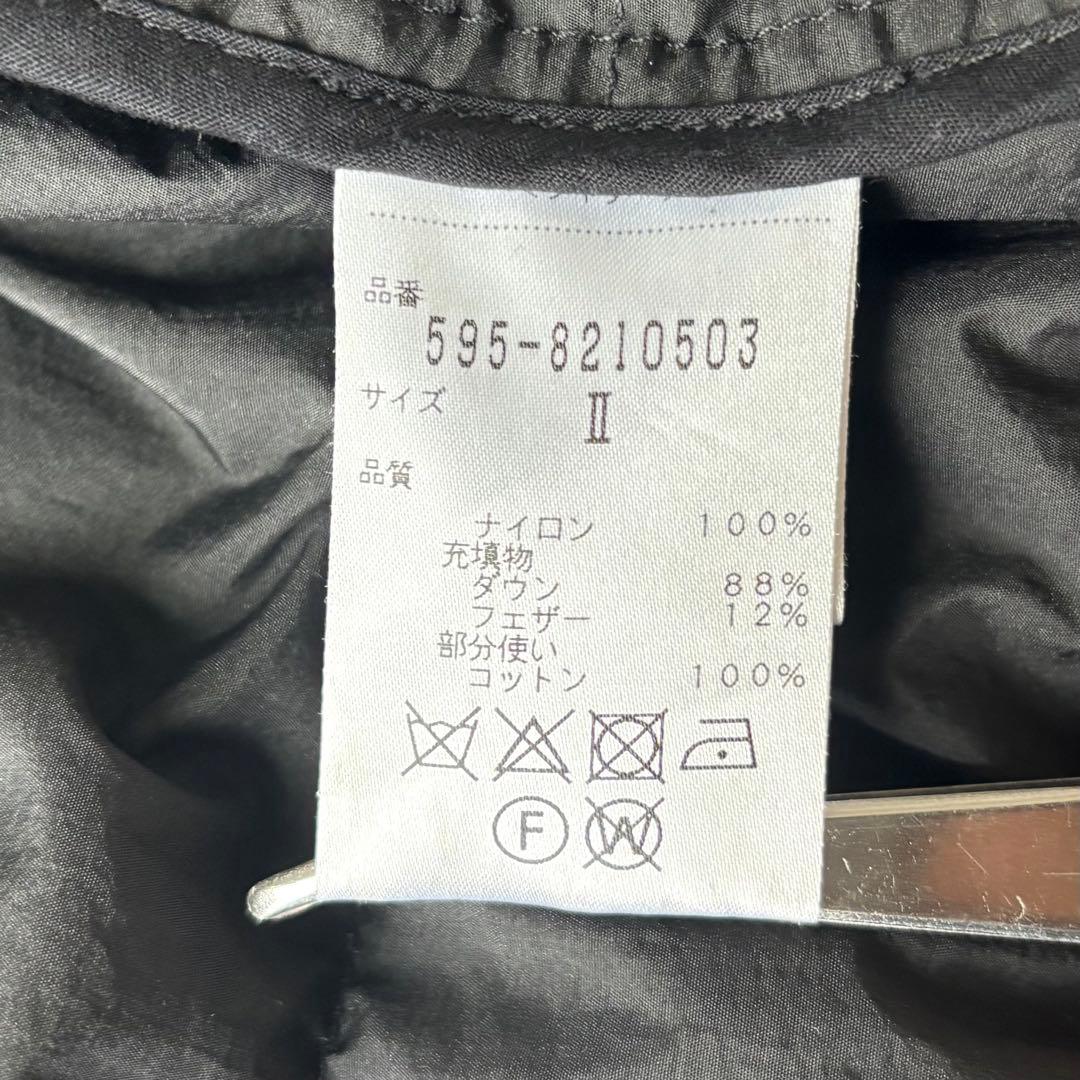 MHL. モッズコート フーディ　ダウンライナー付き　3way ブラック