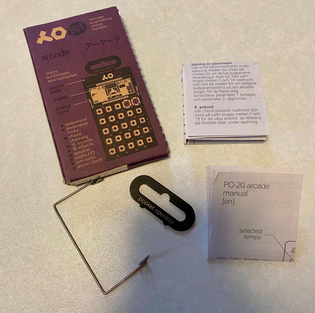 鍵盤楽器 Teenage Engineering PO Arcade