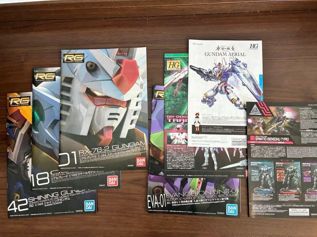 RGシャイニングガンダム　ガンプラ他組立済セット