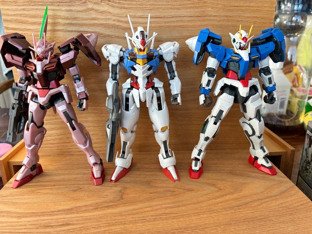 RGシャイニングガンダム　ガンプラ他組立済セット