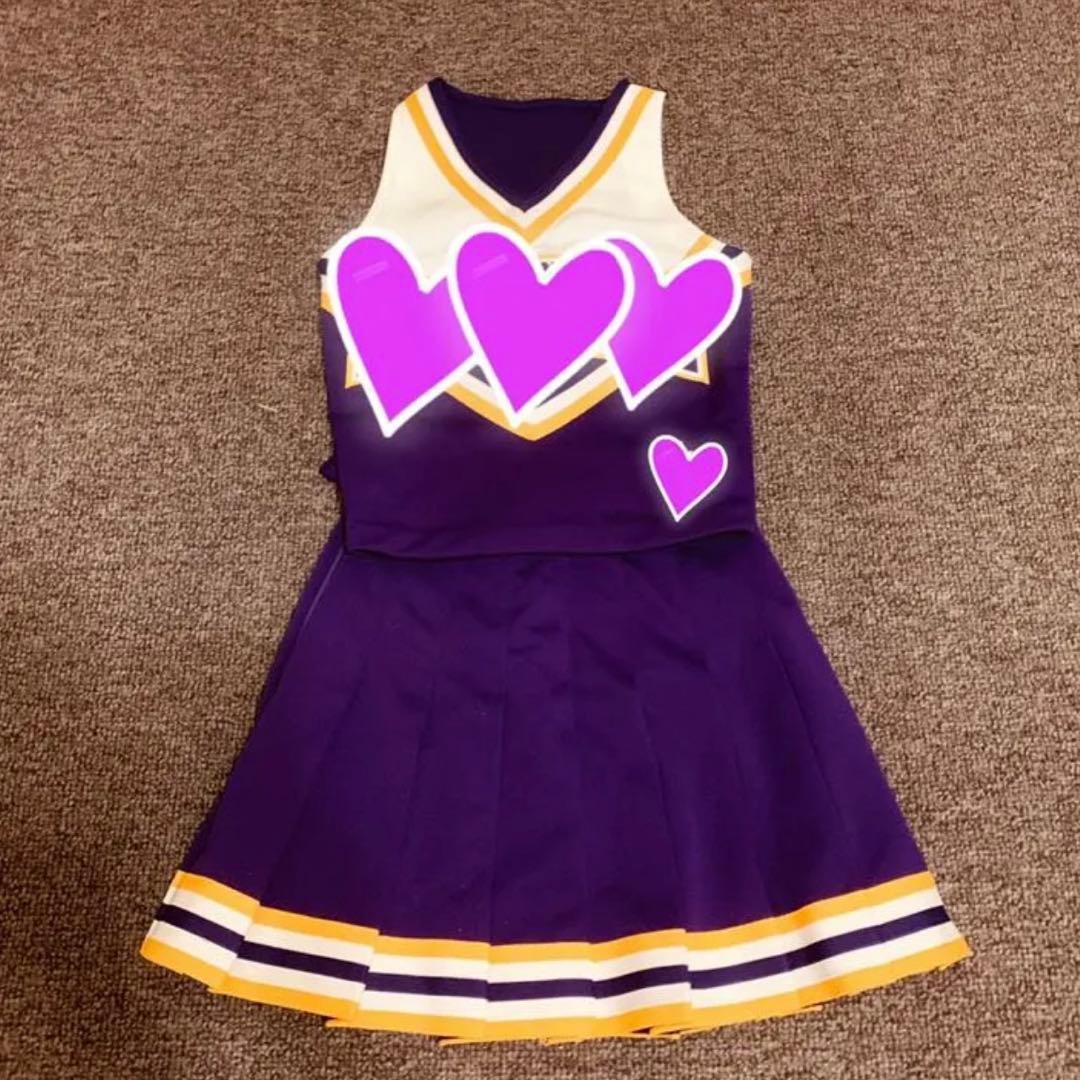 チアリーディング ユニフォーム ウィンドブレーカー付き