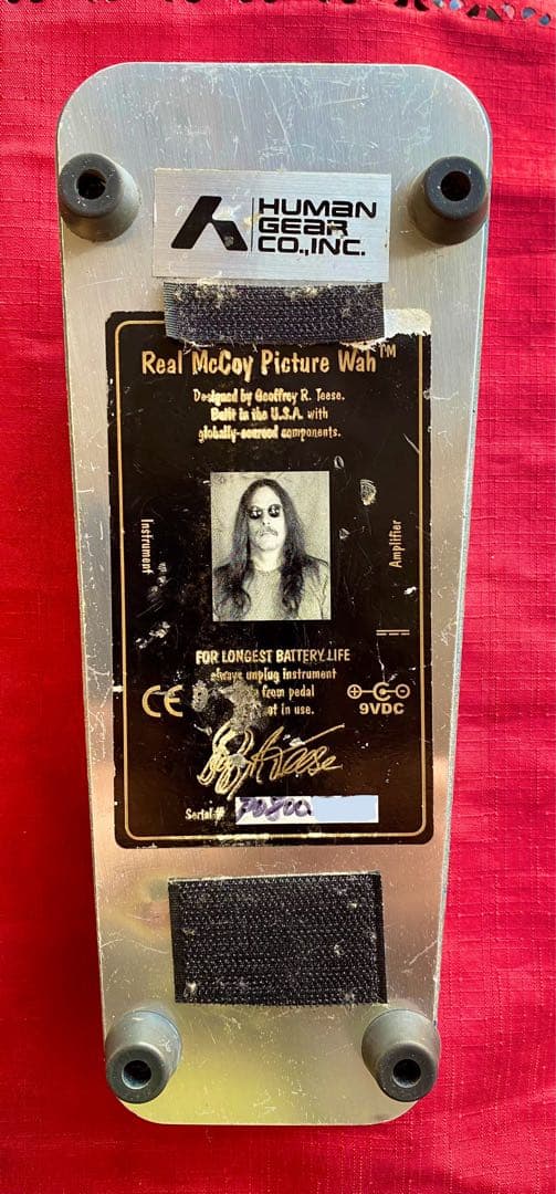 RMC4 Picture Wah The Real Mccoy ワウペダル