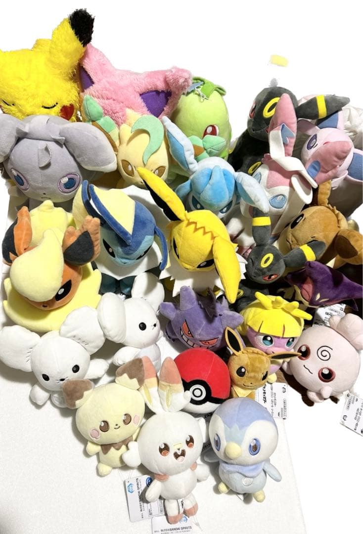 ポケットモンスター　ぬいぐるみまとめ売り