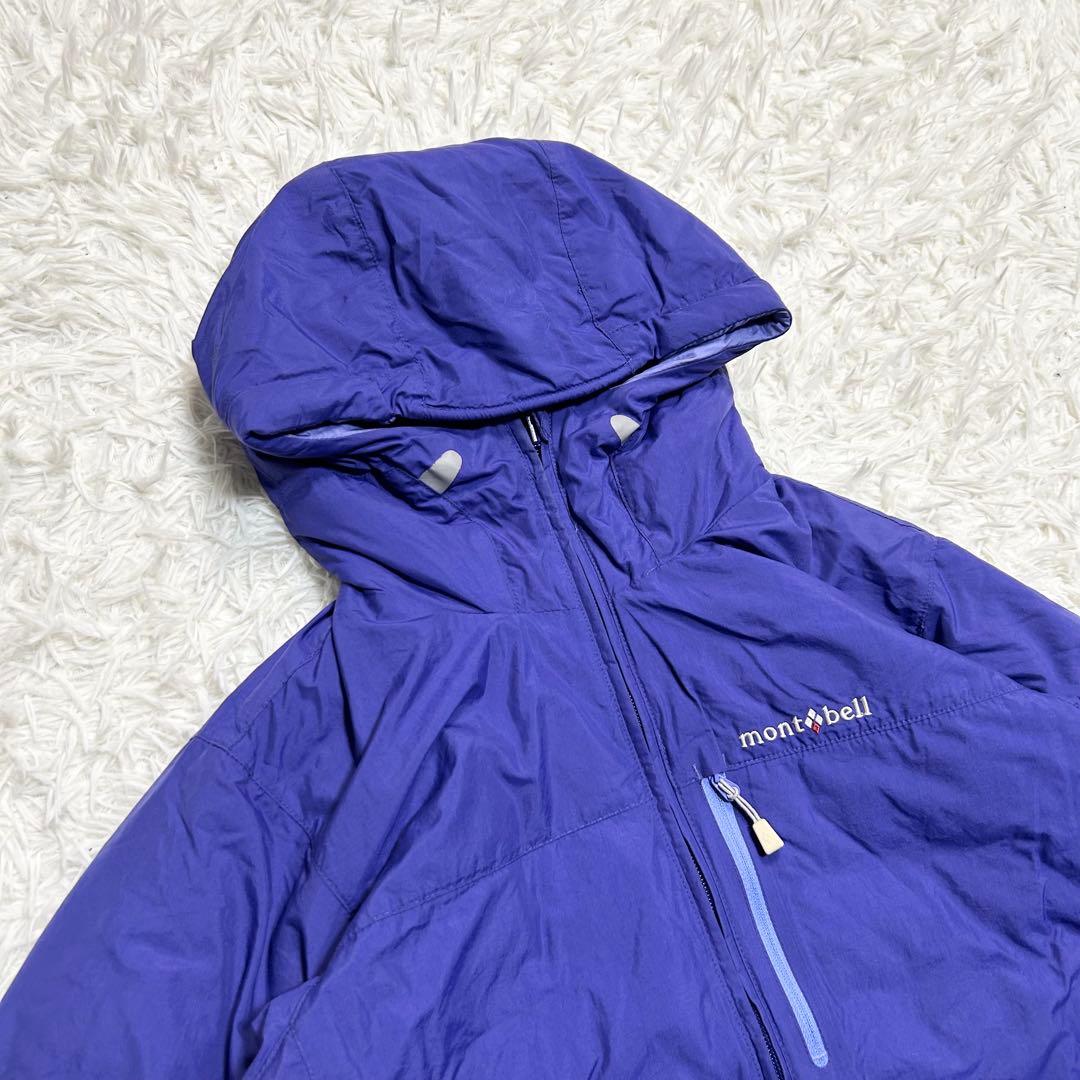 Montbell モンベル ダウンジャケット コロラドパーカー リバーシブル 青