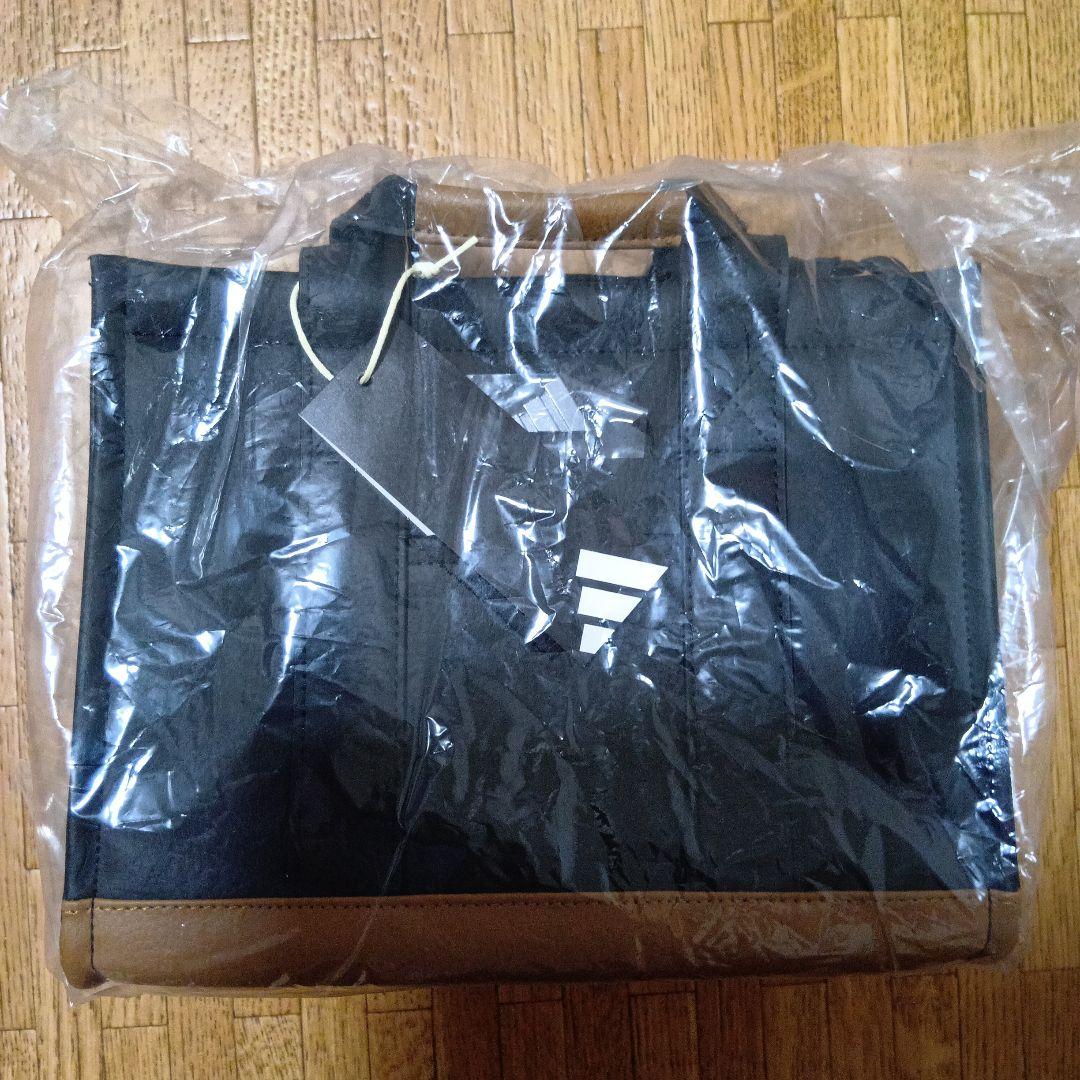 アディダス【ゴルフ】ポリウレタン ラウンド トート　ブラック