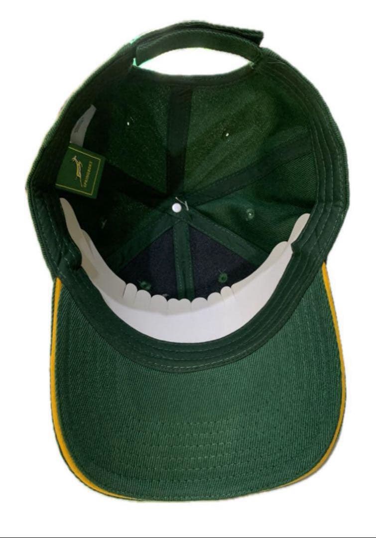 ラグビーSPRINGBOKS 南アフリカ代表　刺繍デザイン「 緑」「黄」　セット
