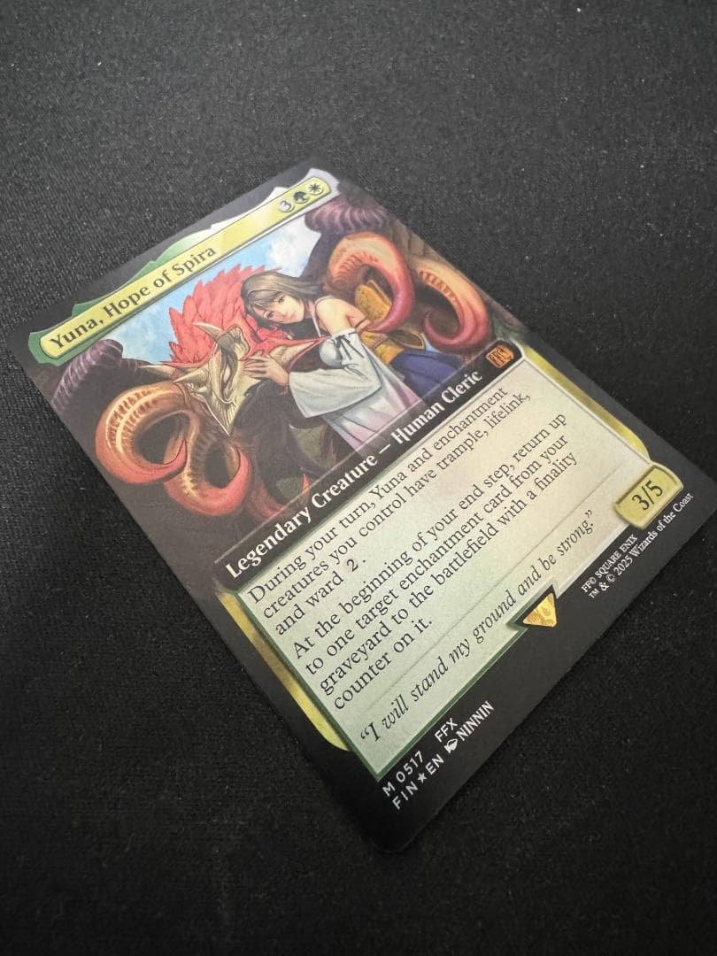 MTG スピラの希望、ユウナ/Yuna Hope of Spira 拡張Foil