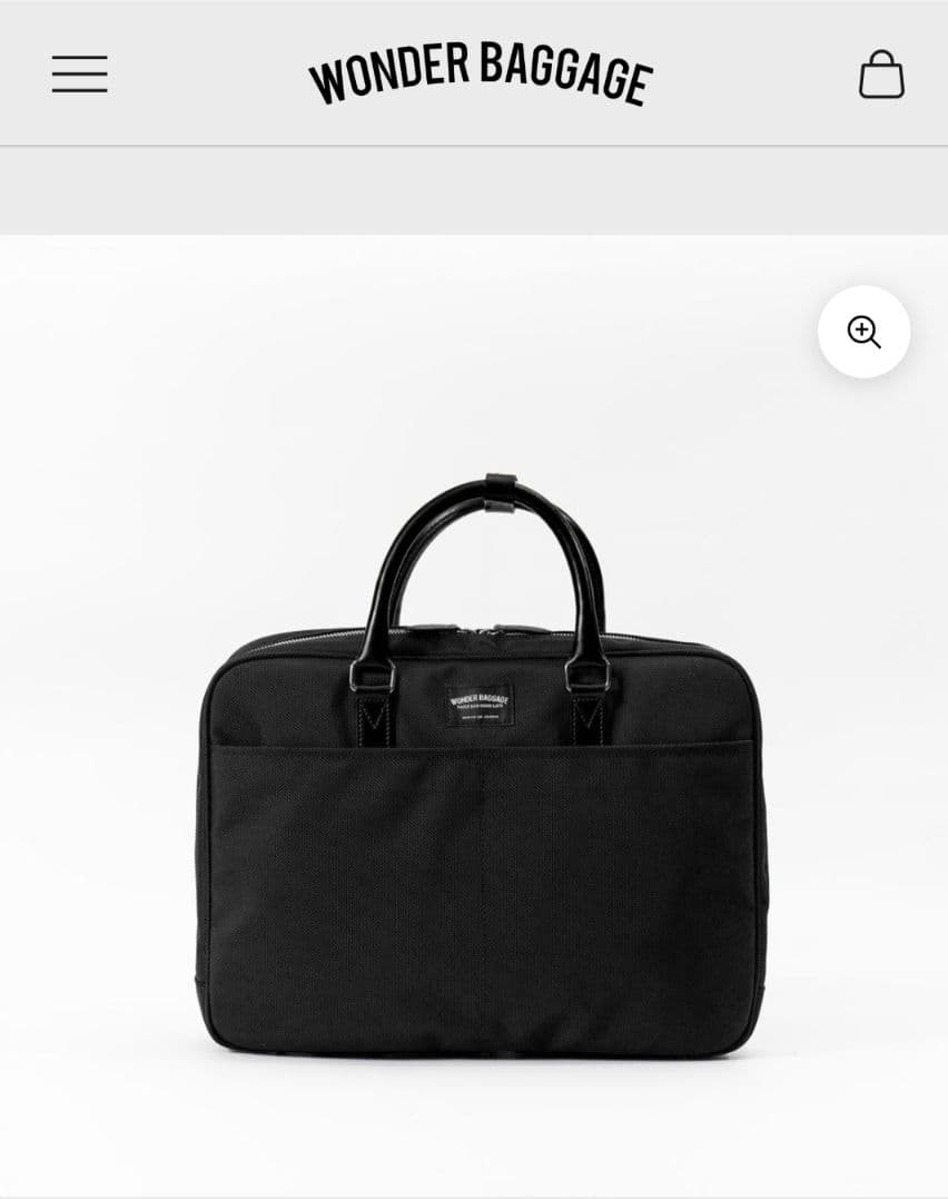 【くろみに】WONDER BAGGAGE　MG ビジネスバッグ