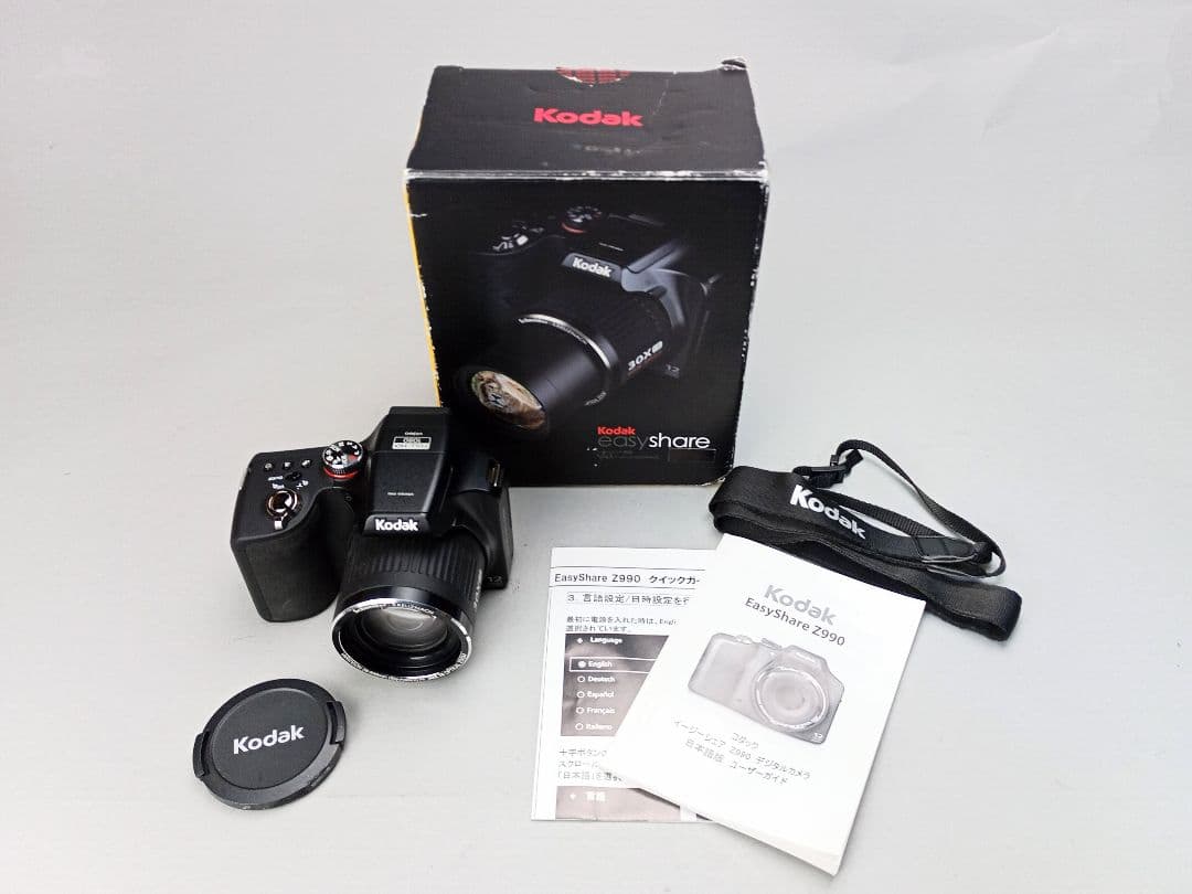 Kodak easyshare z990 元箱付 実動品 程度良 コダック