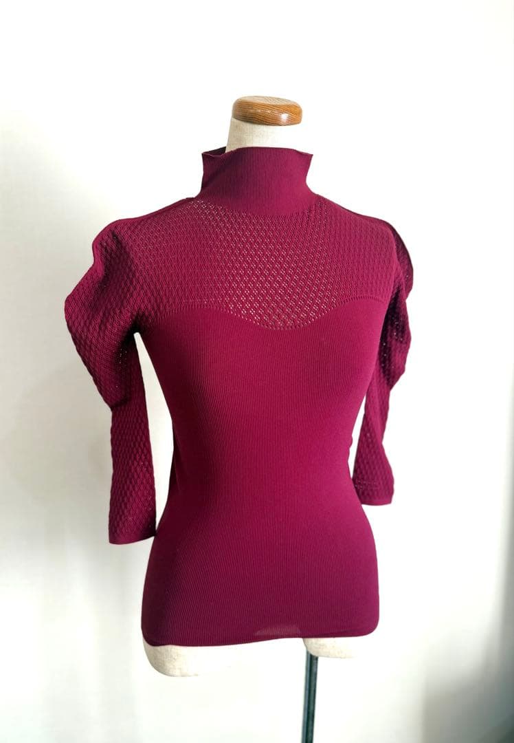 新品　Chacott 　チャコット ノーソーイング　ワイン色　定価14,850円