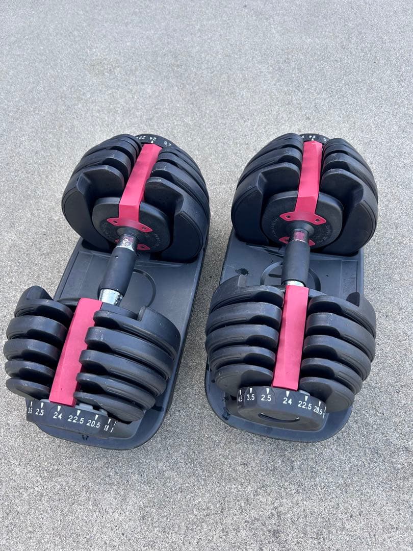 可変式　ダンベル　24kg