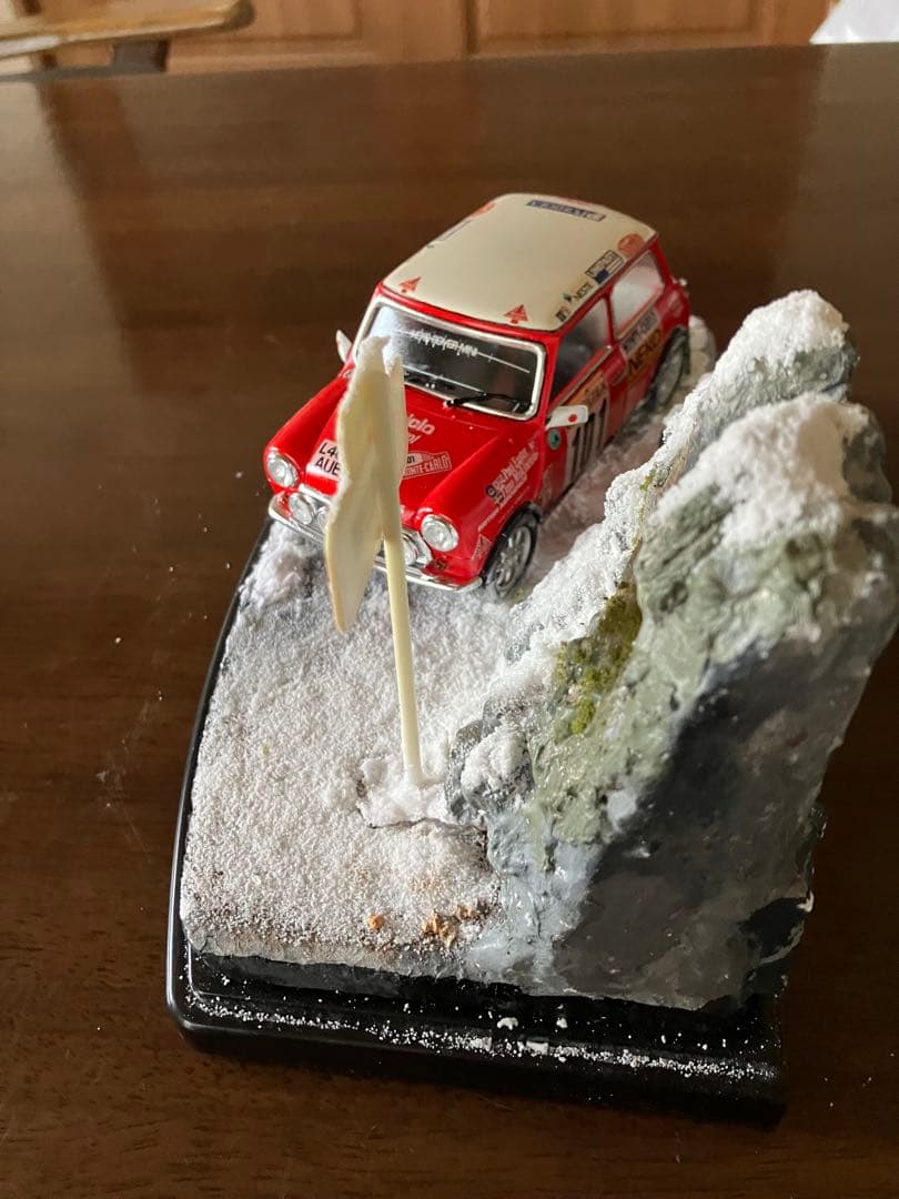MiniCooper1/24フジミ1.3iモンテカルロ1994 ジオラマケース付