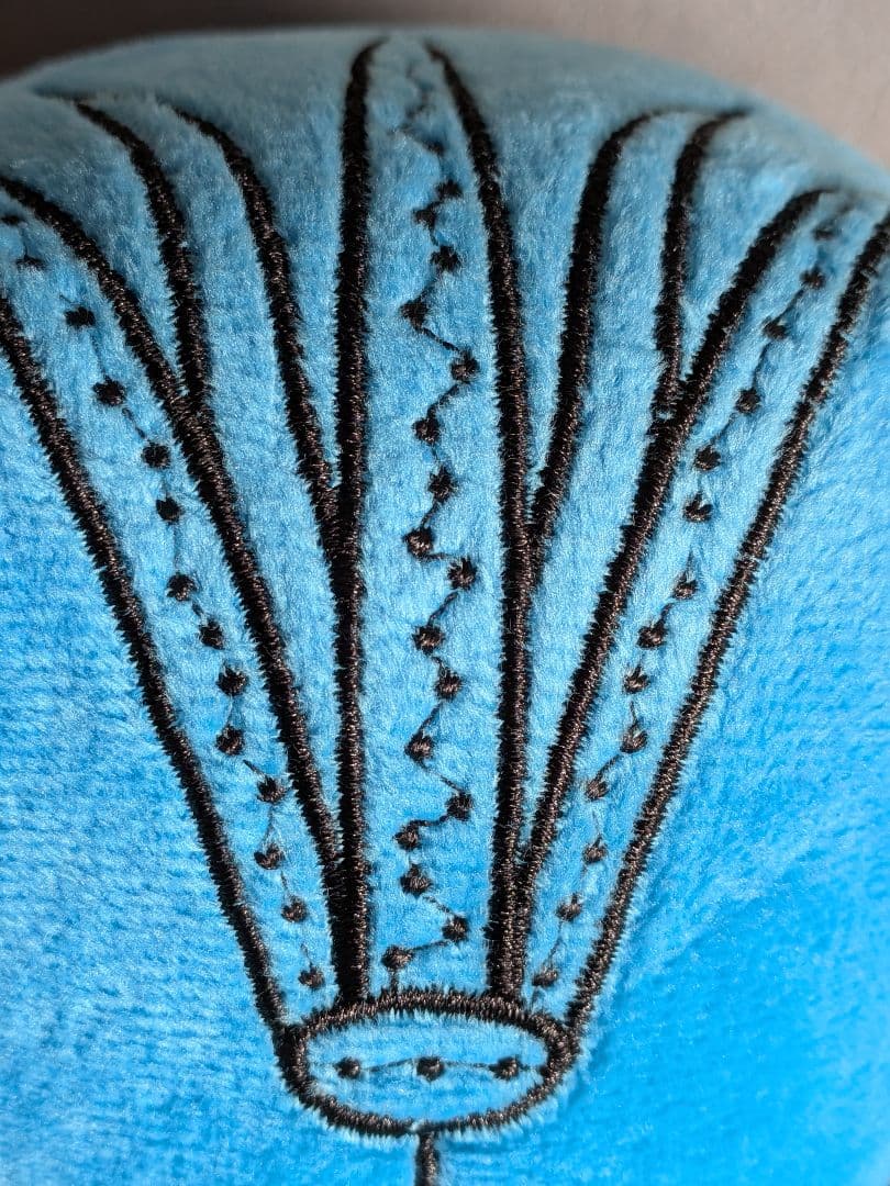 新品青いカバぬいぐるみ大サイズ２ルーブル美術館古代エジプト幸運　グッズ