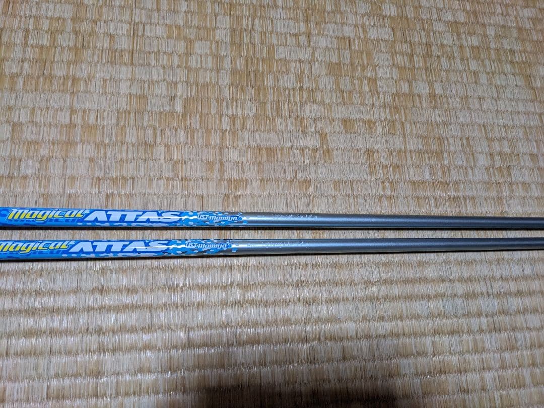 ATTAS シャフト ユーティリティ用キャロウェイ用スリーブ付2本セット