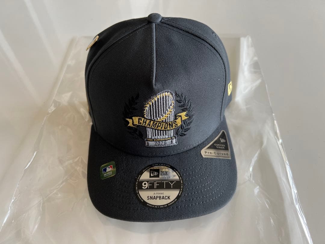 【新品未使用】ドジャース 2025ワールドシリーズ優勝キャップ 9FIFTY
