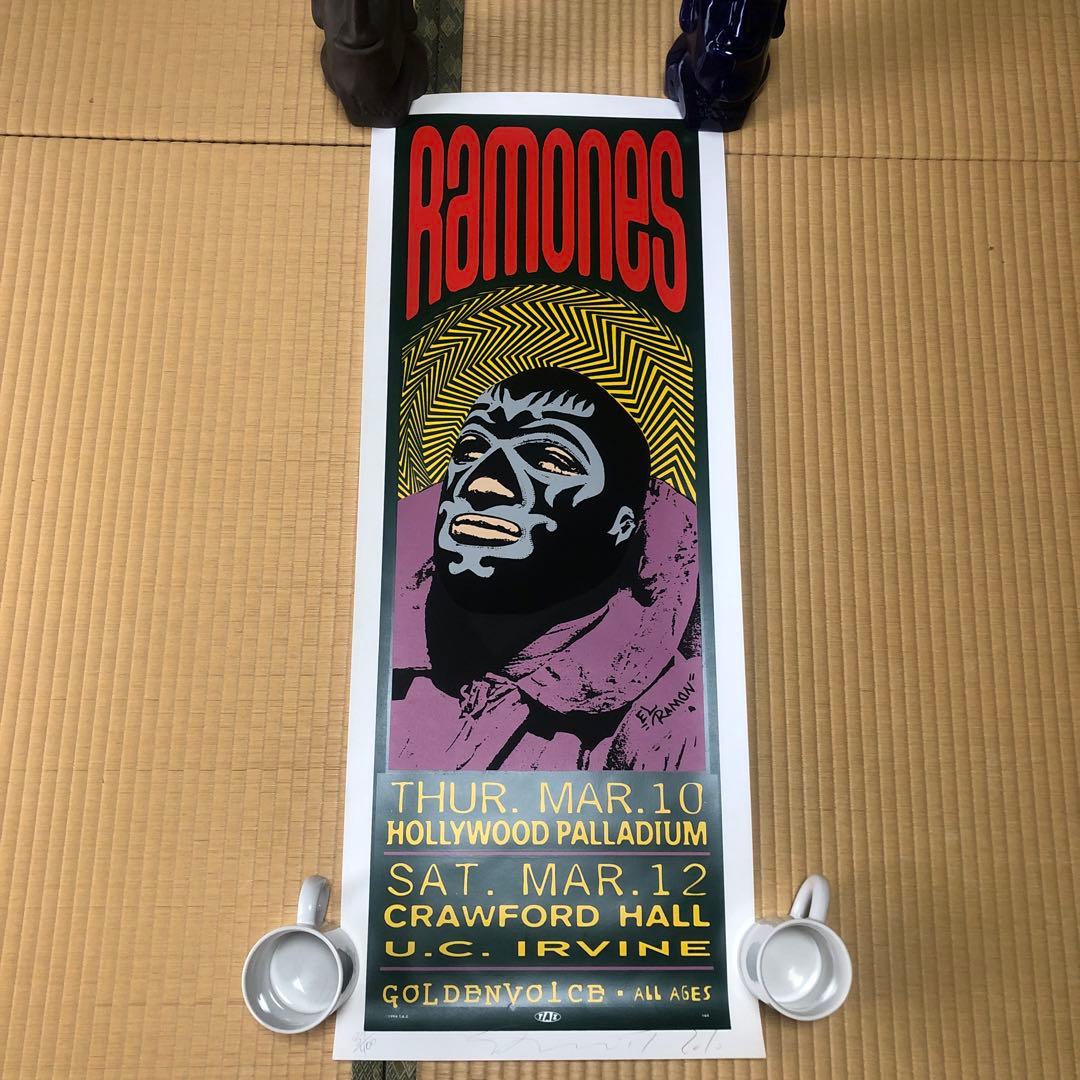 TAZ Ramones 1994 シルクスクリーンポスター