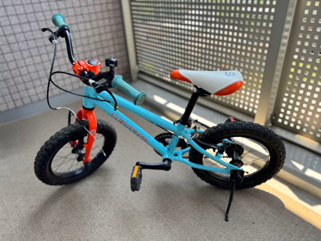 【引き取り限定 東京】ヨツバサイクル キッズバイク 14インチ