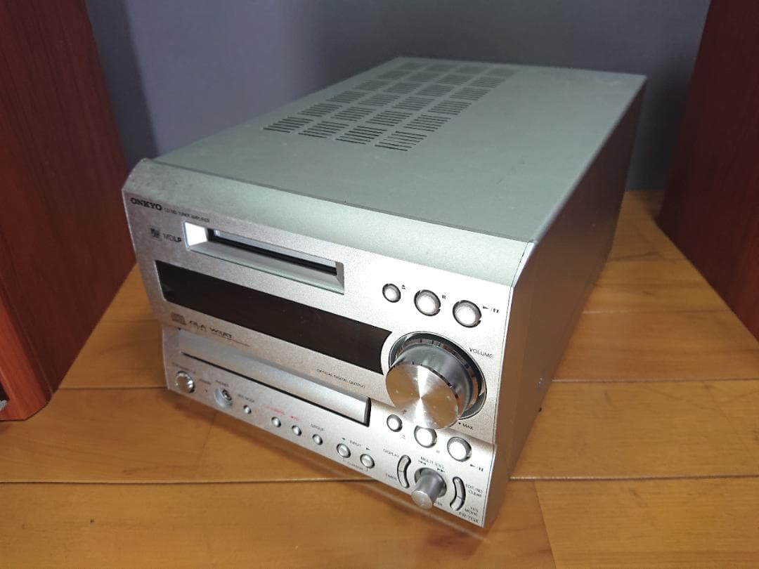 ONKYO FR-7GX （CD/MD チューナーアンプ）動作品