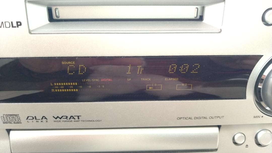 ONKYO FR-7GX （CD/MD チューナーアンプ）動作品