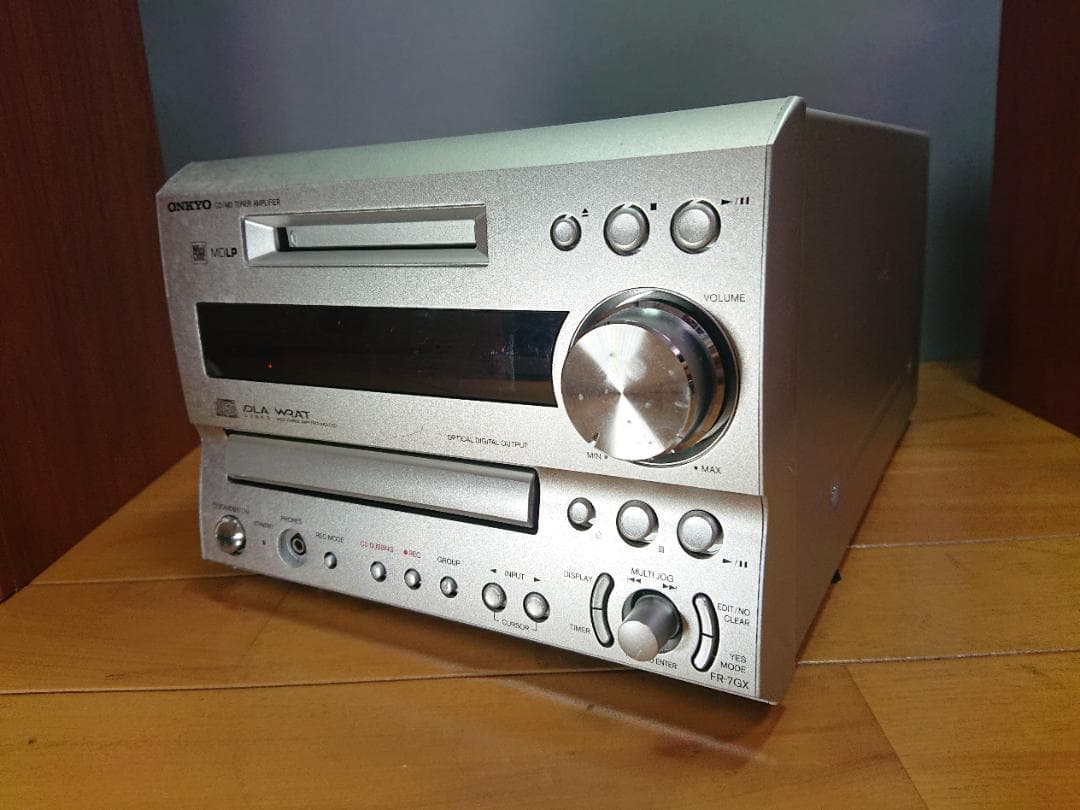 ONKYO FR-7GX （CD/MD チューナーアンプ）動作品