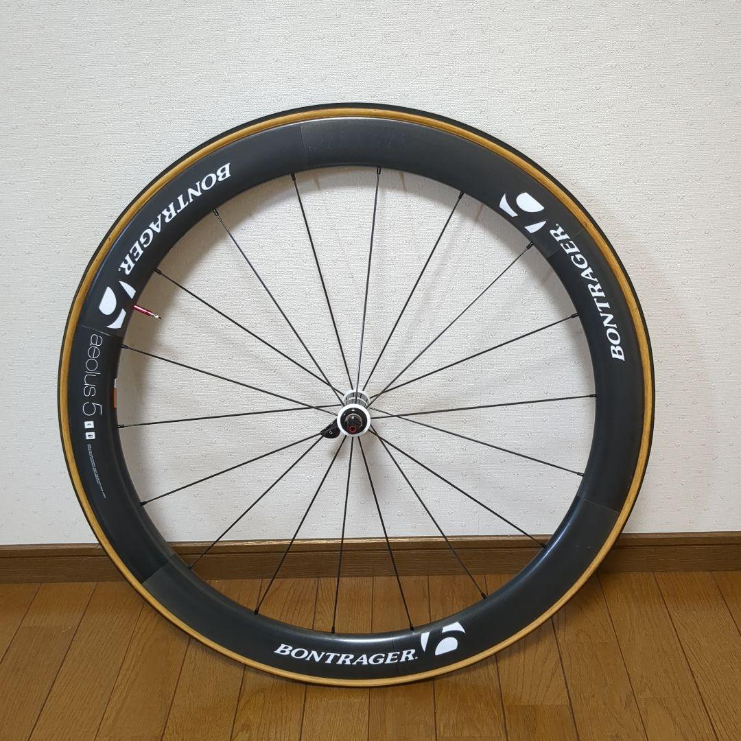 ボントレガーアイオロス 5 チューブラー前後タイヤホイールセット