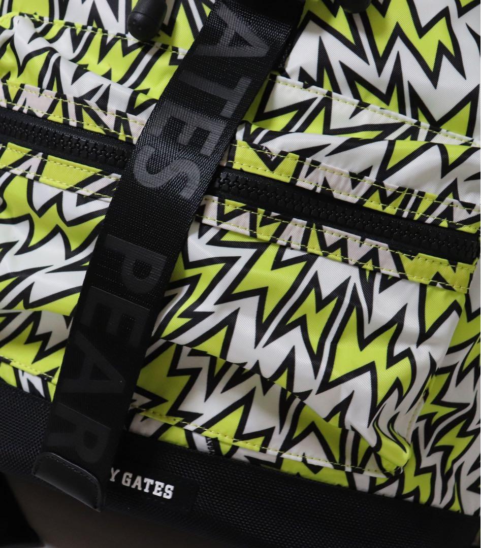 《パーリーゲイツ》新品 ユニセックス ハードエレキ柄リュック バックパック