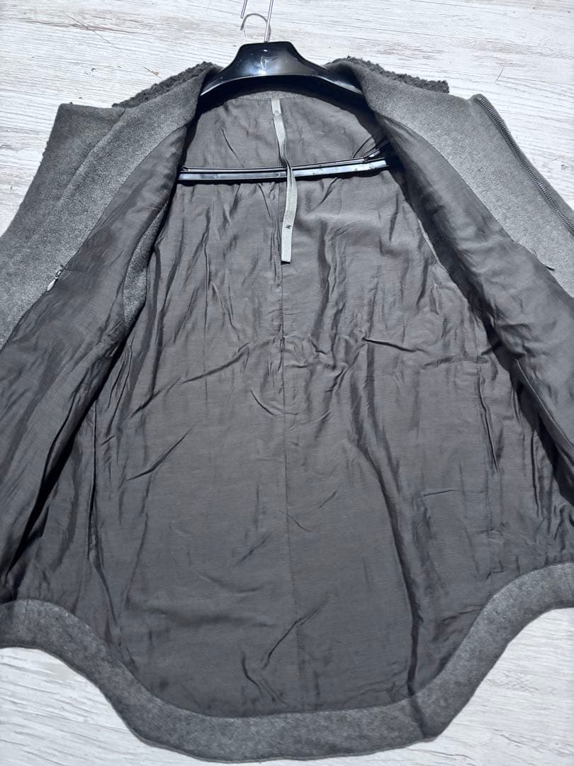 KAZUYUKI KUMAGAI フリースベスト グレー　スイス製riri