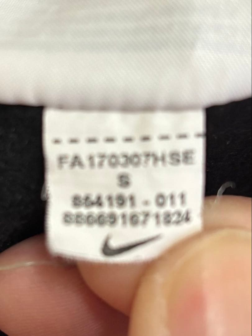 FCバルセロナ　ナイキハーフトレーニングジャケット メンズSサイズ