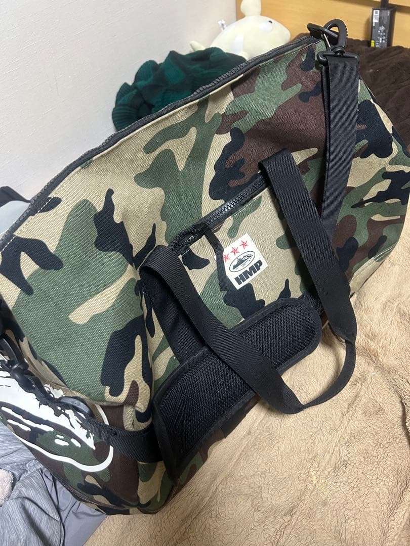 Corteiz 迷彩柄ボストンバッグ