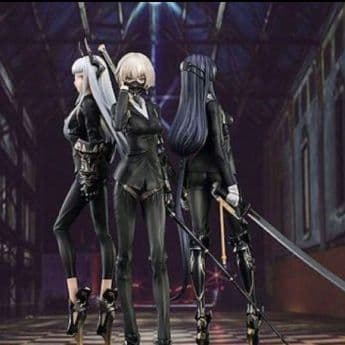 G.A.D 貂 狗 鴉 3体セット フィギュア Myethos