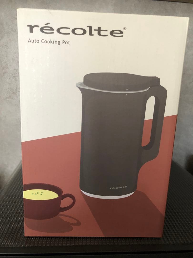 recolte レコルト 自動調理ポット スープメーカー RDY-2(BK）