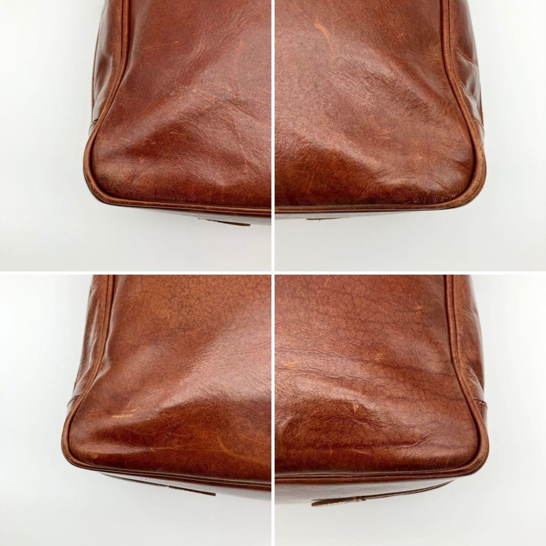 フェリージ 2way オールレザー ビジネスバッグ ブラウン　02-39