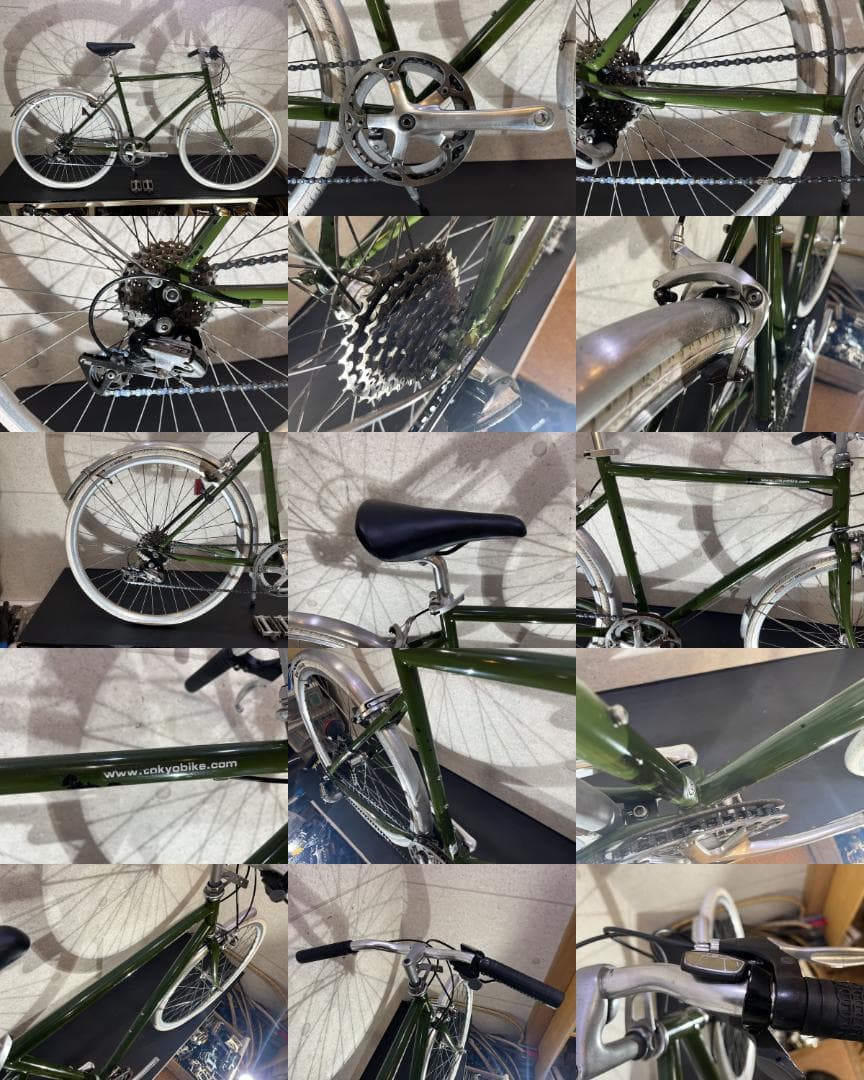 Tokyobike 26インチ　８S　トウキョウバイク　グリーンカラー