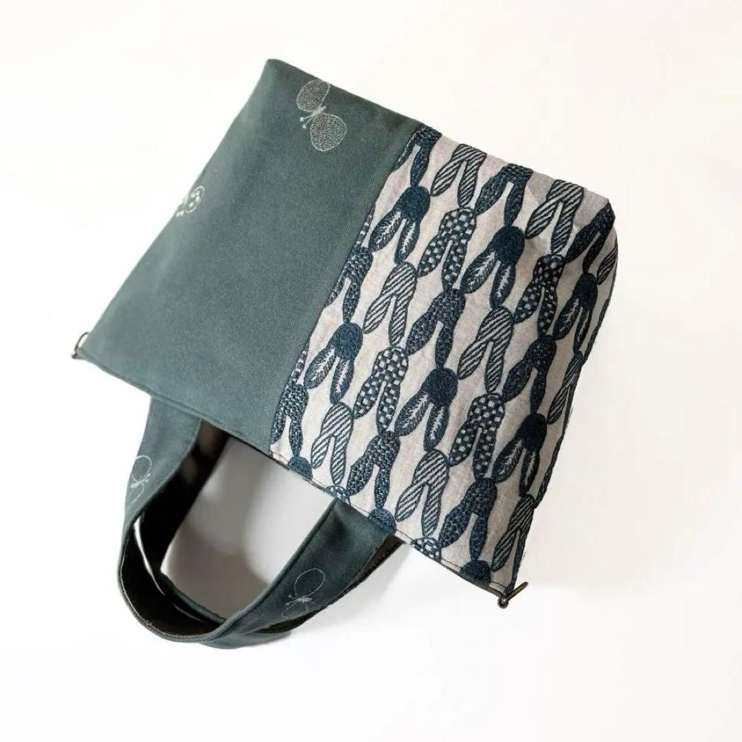 j*n様 ミナペルホネン＊トートバッグ＊rosy ＋choucho＋pomppi