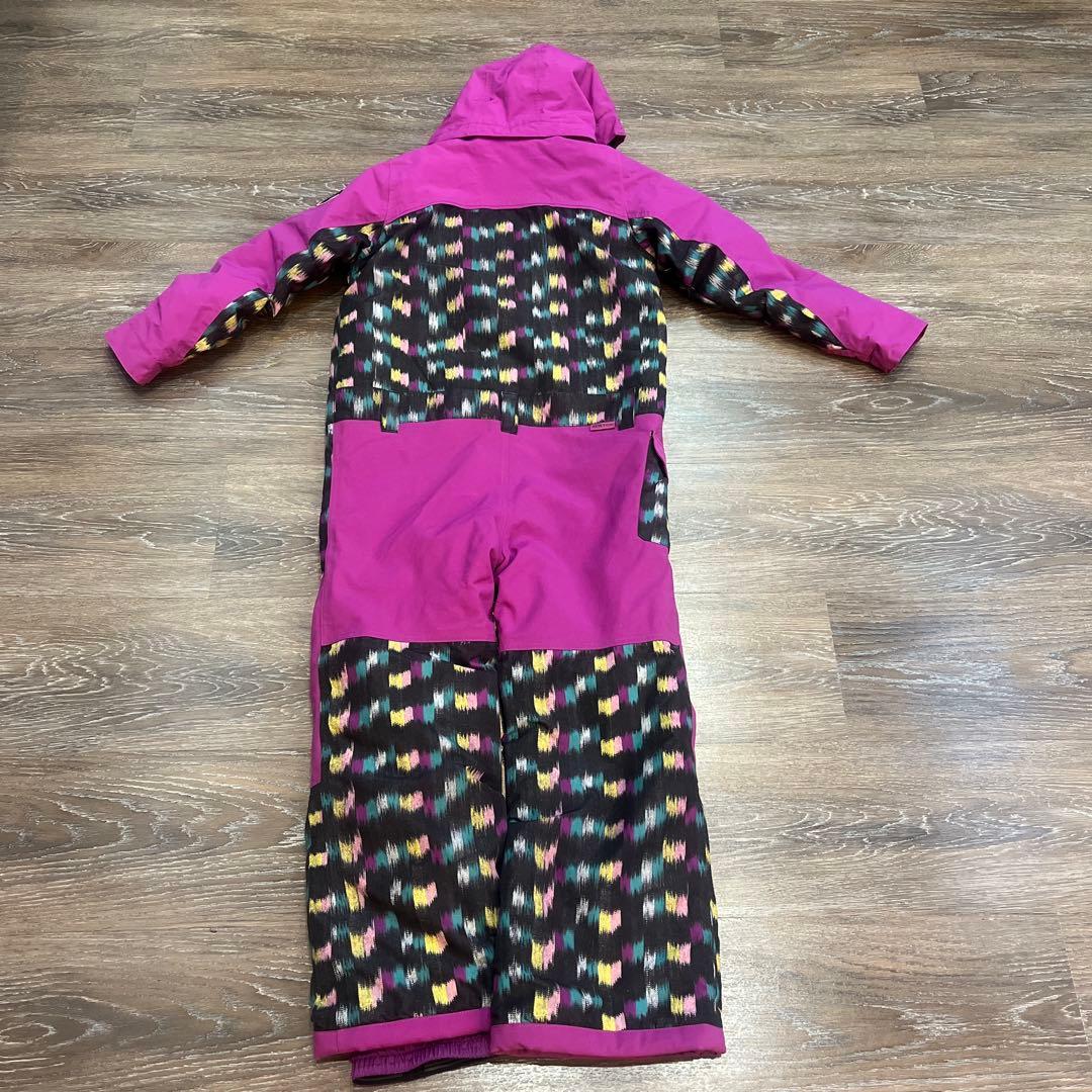 バートン　スノボ　キッズ　ツナギ　ワンピース　オールインワン　130 女の子