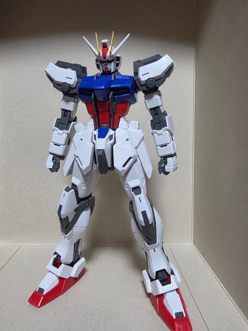 【素組組立済完成品】FFFさまご希望MGエールストライクRM&1/100アカツキ
