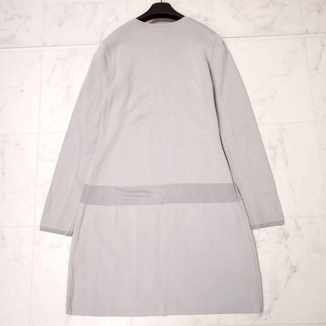 人気✨マックスマーラ 白タグ ロングニットカーディガン ウォッシャブル M