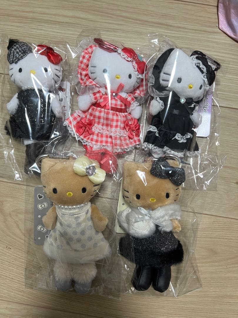 ハローキティ ぬいぐるみ 5体セット