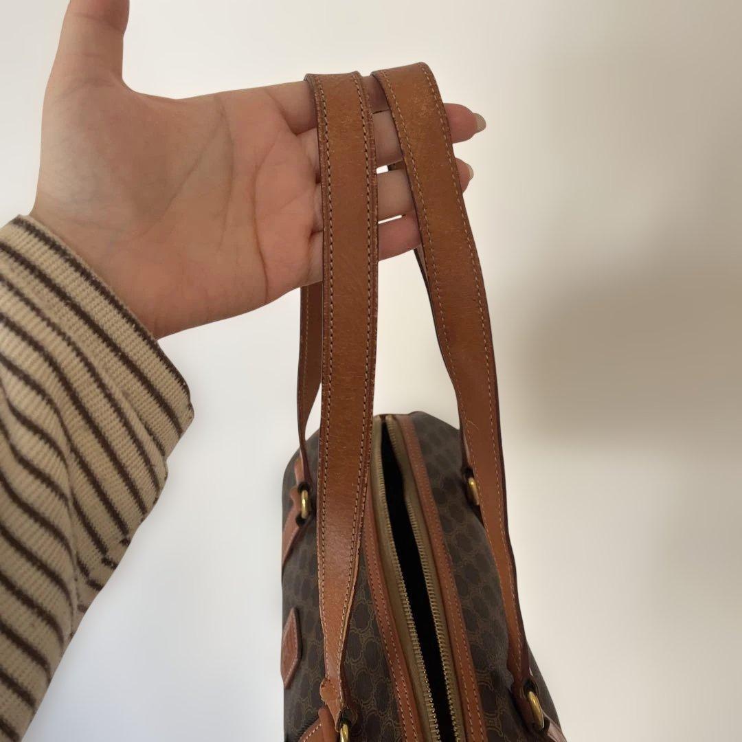 Celine ブラウン ハンドバッグ 円筒形 レア
