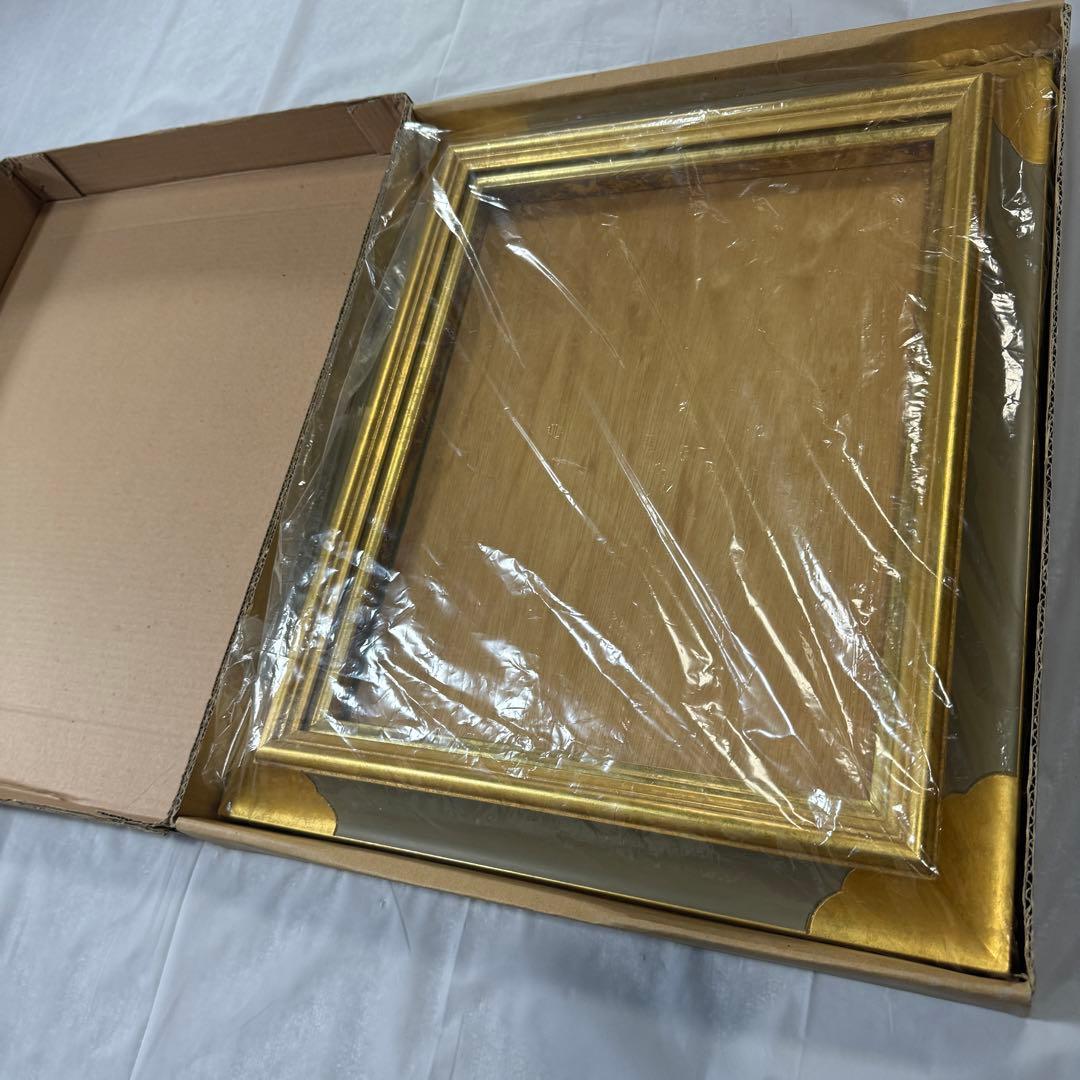 【値下げ済】世界堂 SEKAIDOアンティーク調 額縁 空額 ヴィンテージ 廃盤