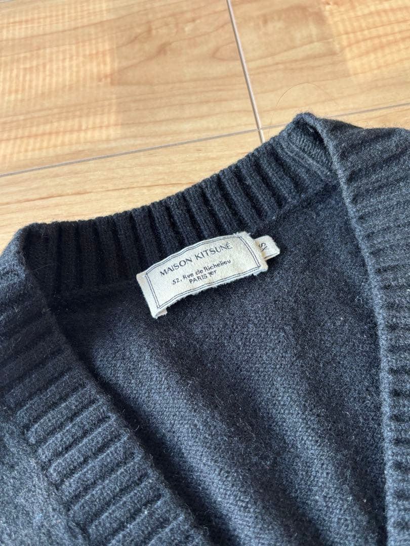 【正規品】メゾンキツネ　カーディガン　ニット　ウール
