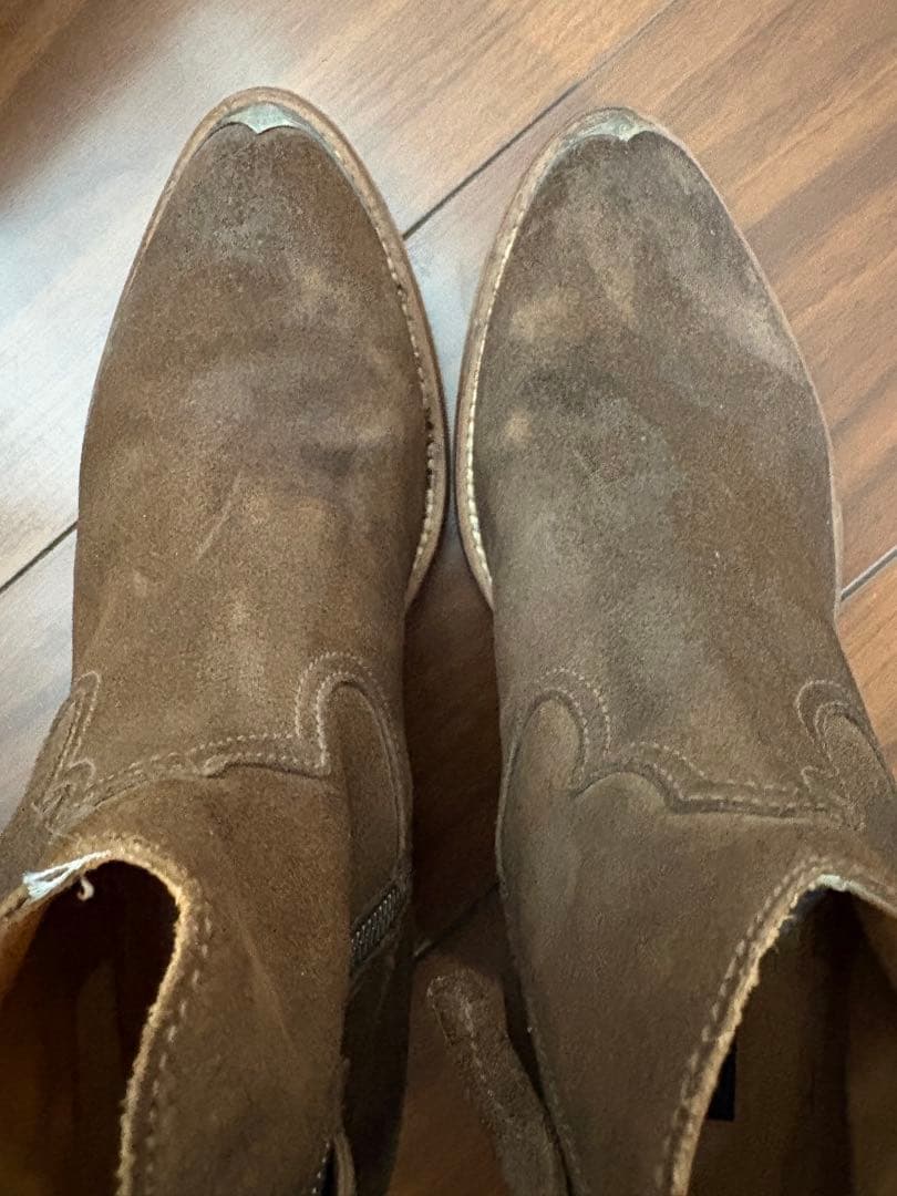 GOLDEN  ヤングブーツ　スエード　サイズ38