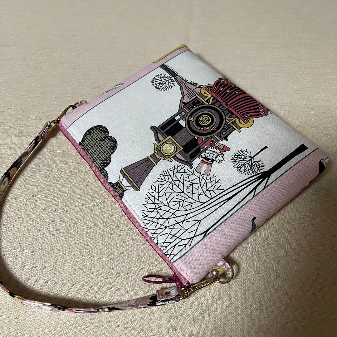 ♡ゲッタウェイピンクで2個♡ハンドメイド　アレキサンダーヘンリー