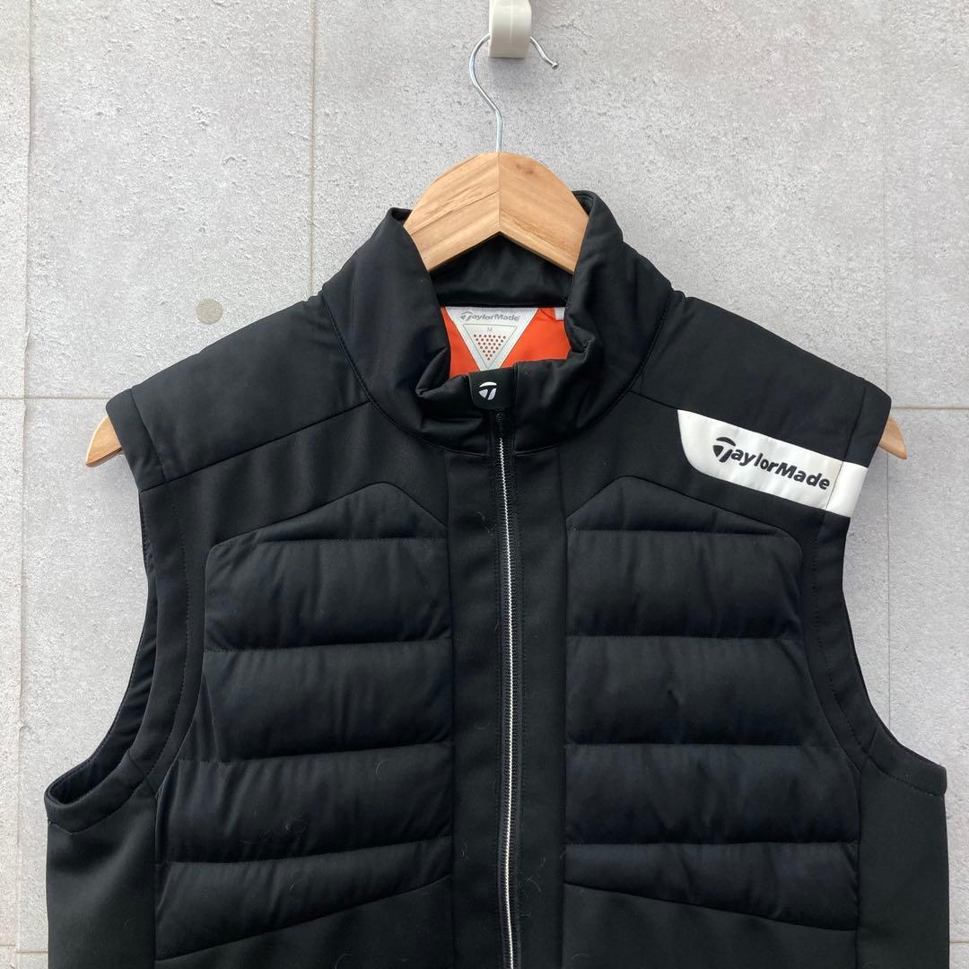 TaylorMade テーラーメイド 中綿ジャケットベスト メンズ M 黒