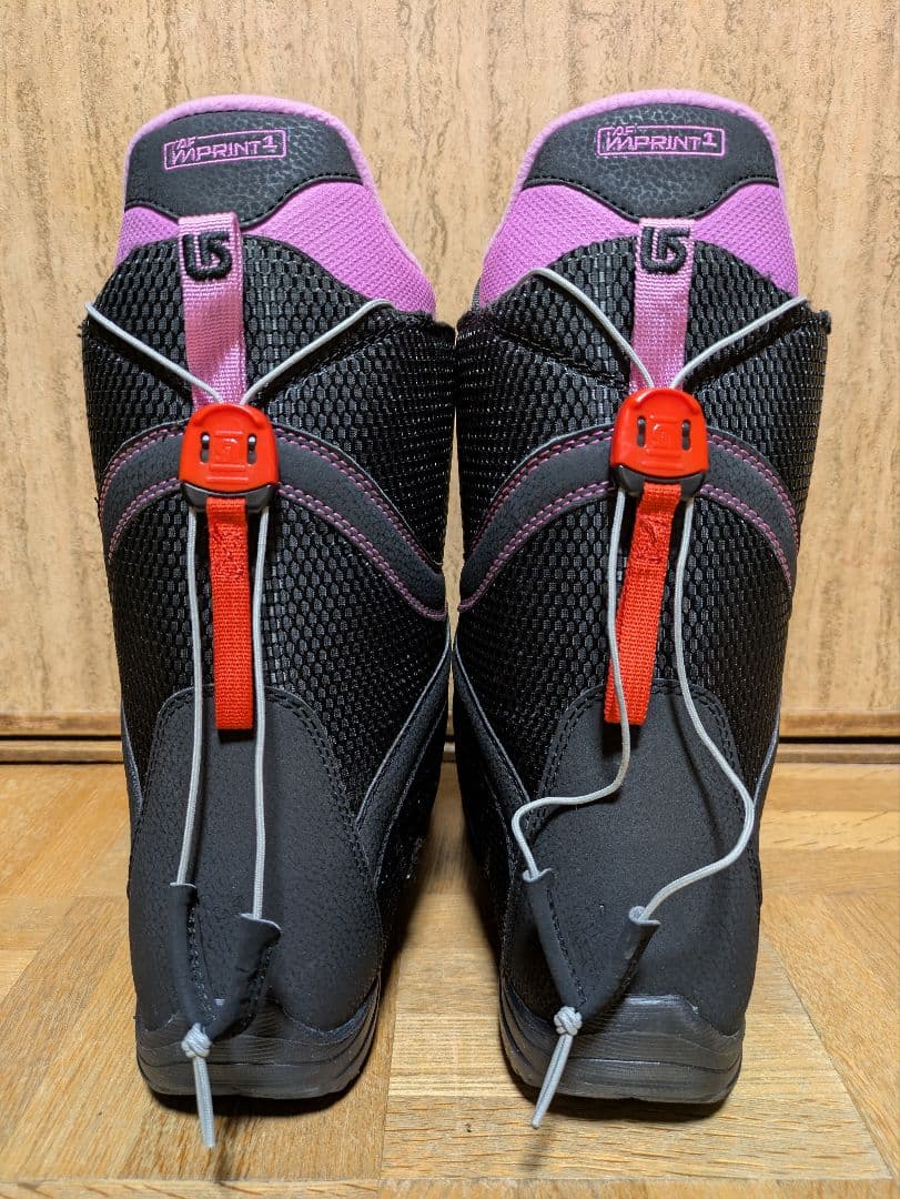 BURTON スノーボードブーツ PEACH BOA 女性用 ブラック/ピンク