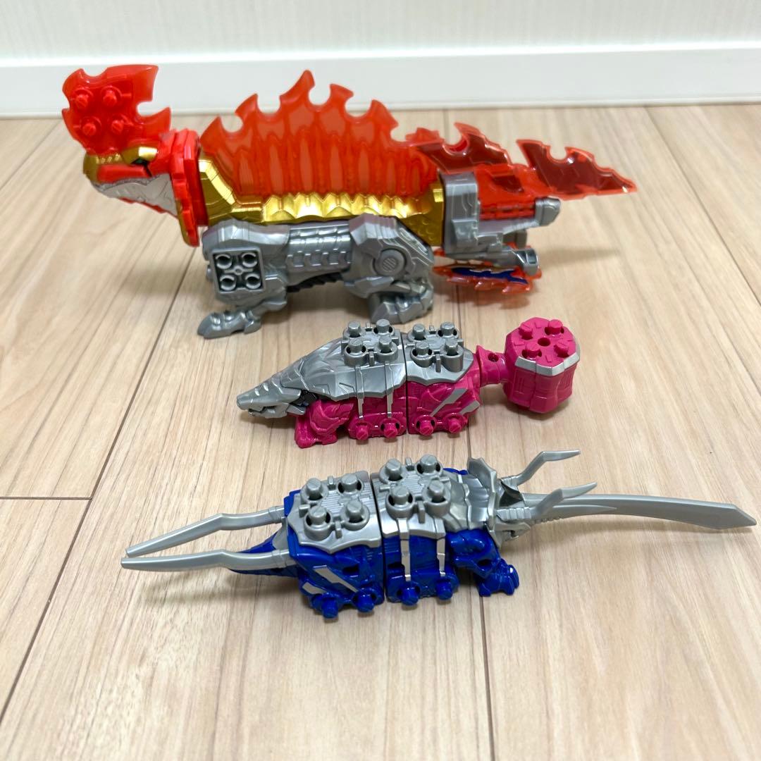 騎士竜戦隊リュウソウジャー DXキシリュウオーファイブナイツ まとめ売り 現状品