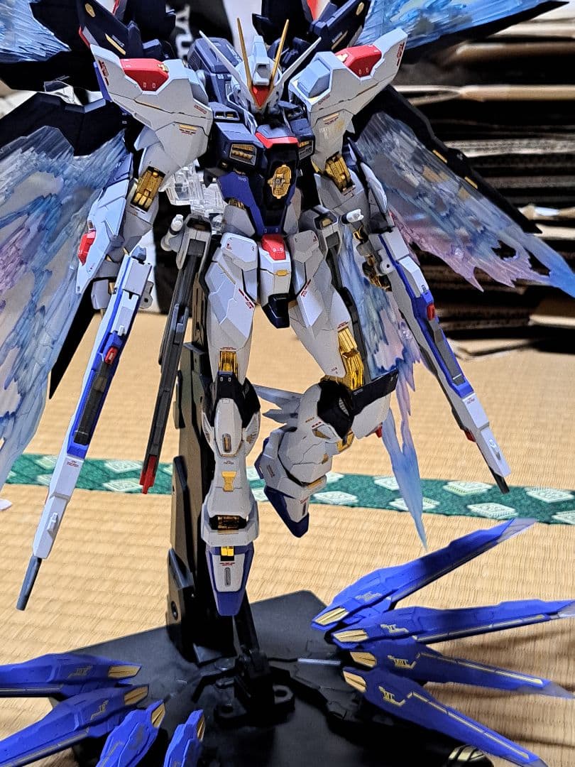 LBUILD　ストライクフリーダム　SOUL BLUE ＋光の翼セット